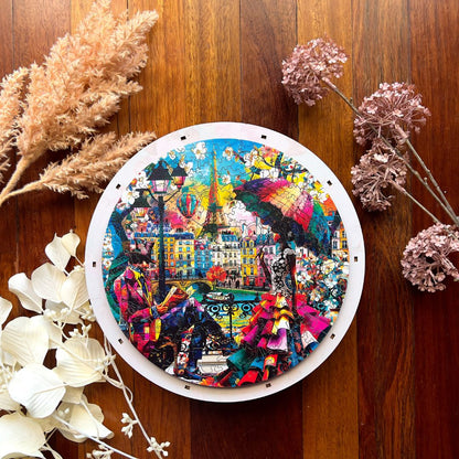 Pirouette Wooden Puzzle: Parisian Love