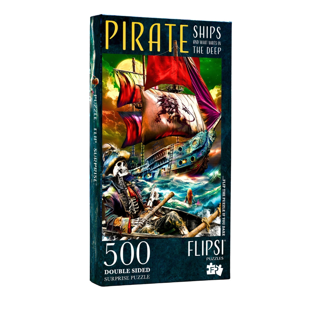 FLIPSI PLUS: All Three Pirate Ships &amp; Flipsi Board